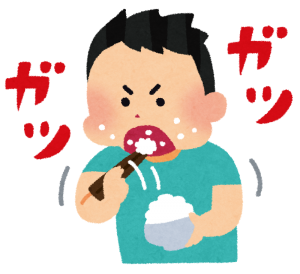 給食を早く食べる方法5つ！これで時間内に間に合う！