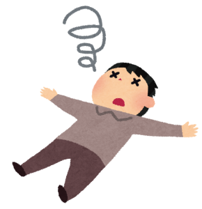 倒れる方法5つ！学校や会社でも簡単に使える！？